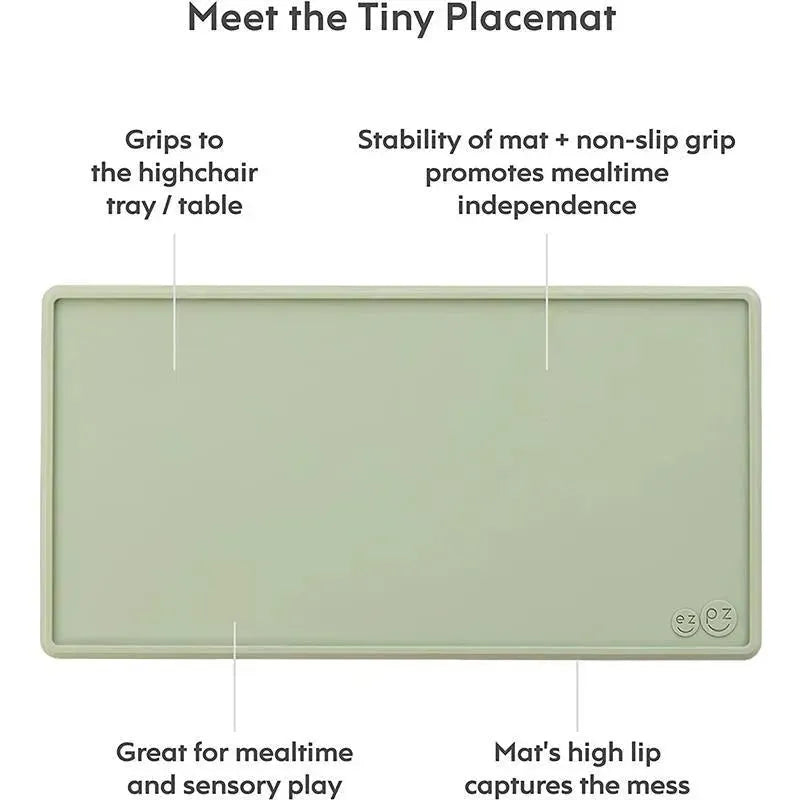 Ezpz - Tiny Placemat, Sage Image 6