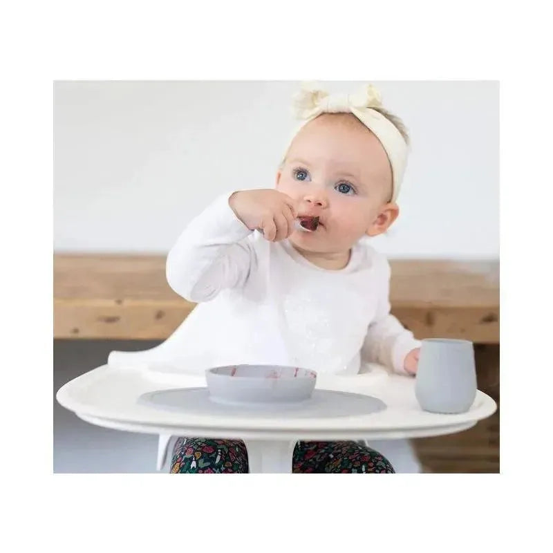 Ezpz - Tiny Spoon Twin-Pack, Pewter Image 3