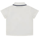 Fendi Baby - Baby Boy Short Sleeve Polo Tee Logo Embroidery Image 2