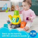 Fisher Price - Baby & Toddler Learning Toy Count & Stack Crane with Blocks Image 2
