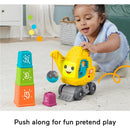 Fisher Price - Baby & Toddler Learning Toy Count & Stack Crane with Blocks Image 4