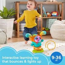 Fisher Price - Baby & Toddler Learning Toy DJ Bouncin’ Beats with Music Lights Image 2