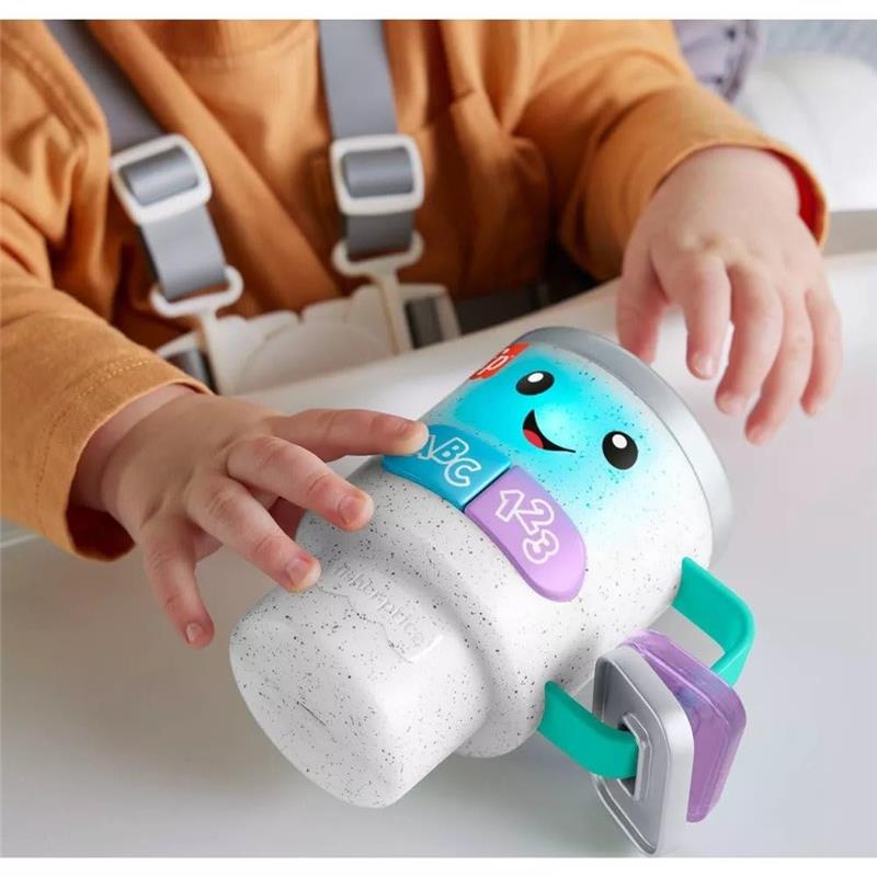 Fisher Price - Baby & Toddler Toy Laugh & Learn Coffee Mug Musical Activity with Lights  Image 3