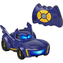 Fisher Price - DC Batwheels Remote Control Car, Bam The Batmobile Transforming RC with Lights Sounds & Character Phrases Image 1