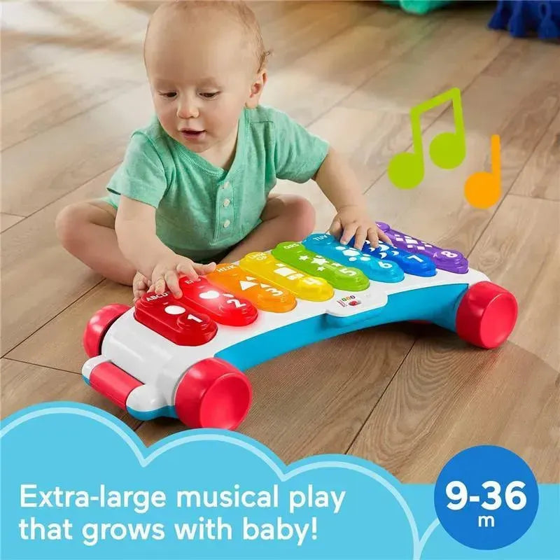 Fisher Price Brinquedo de puxar xilofone gigante iluminado