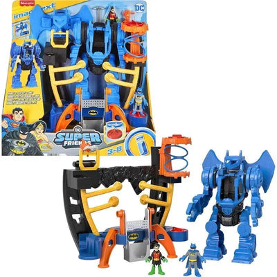 Fisher Price - ?Imaginext DC Super Friends Batman Playset, Robo Command Center with Batman & Robin Figures Image 1