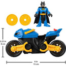 Fisher Price - Imaginext DC Super Friends Batman Toy Poseable Figure & Transforming Batcycle Image 5