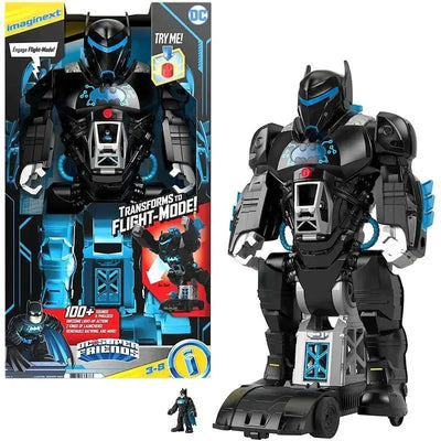 Fisher-Price - Imaginext DC Super Friends Transforming Batman Bat-Tech Batbot Image 1