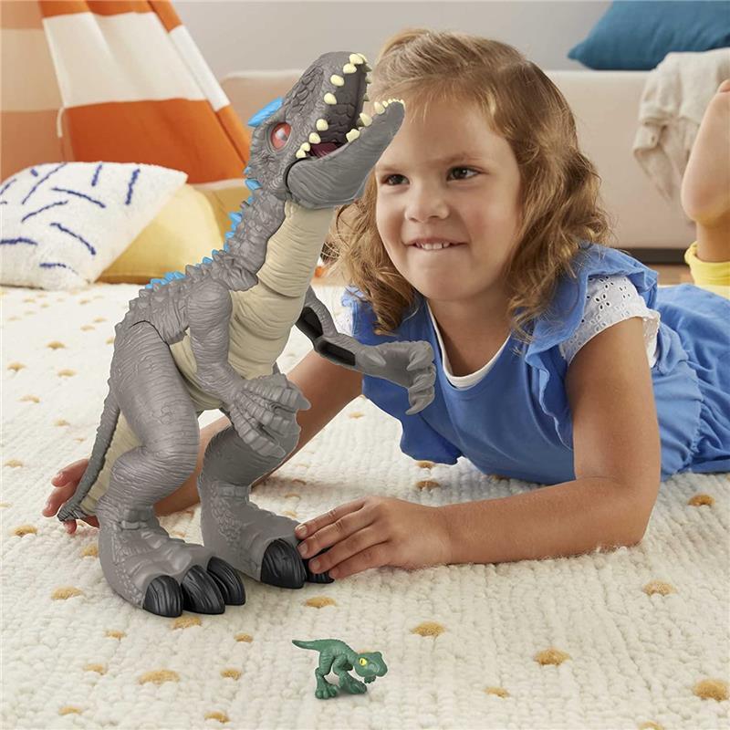 Fisher Price - Imaginext Jurassic World Indominus Rex Dinosaur Toy Image 6