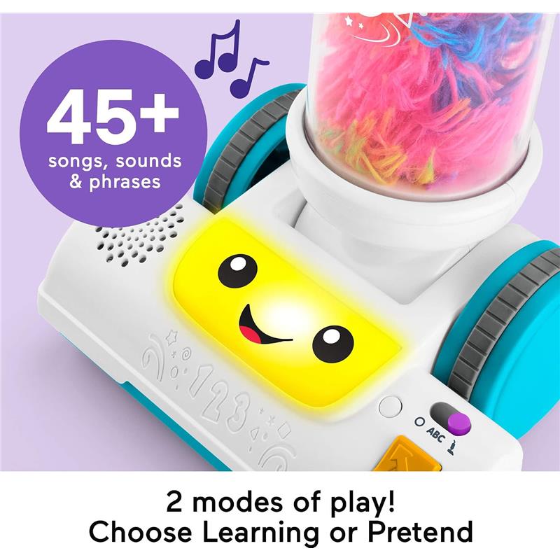Fisher-Price Laugh & Learn 2-in-1 Vacuum with Duster Image 2
