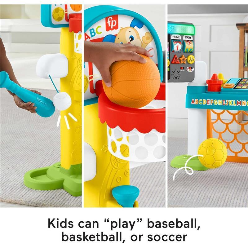 Fisher Price - Laugh & Learn 4-in-1 Sports Activity Center Image 3
