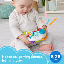 Fisher Price - Laugh & Learn Baby Electronic Toy, Game & Learn Controller Pretend Video Game Sound and Light Image 2