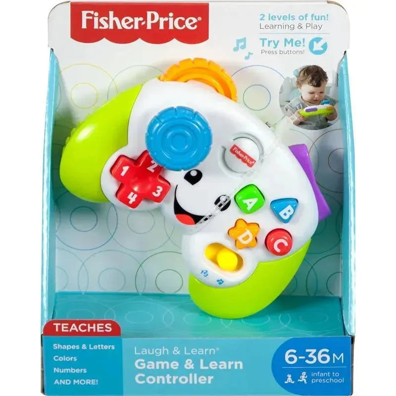 Fisher Price - Laugh & Learn Baby Electronic Toy, Game & Learn Controller Pretend Video Game Sound and Light Image 6