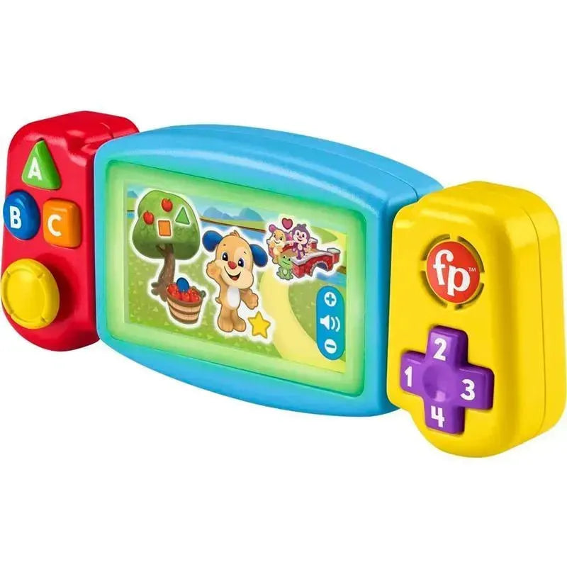 Fisher Price - Laugh & Learn Baby & Toddler Toy Twist & Learn Gamer Pretend Video Game With Lights & Music Image 1