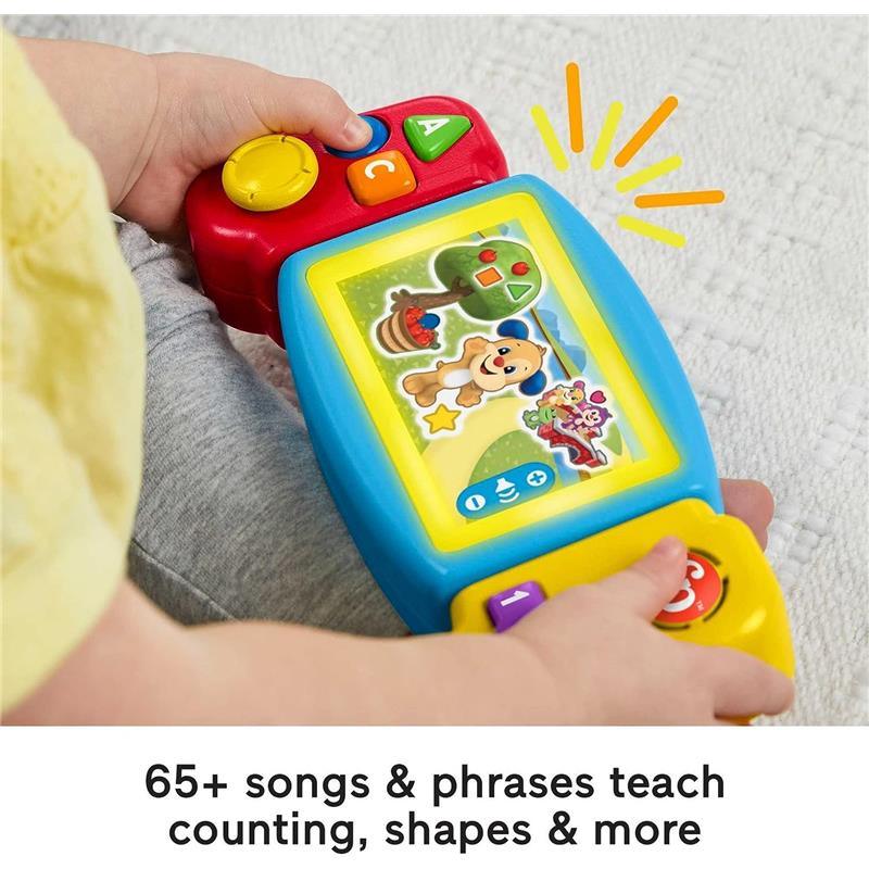 Fisher Price - Laugh & Learn Baby & Toddler Toy Twist & Learn Gamer Pretend Video Game With Lights & Music Image 3