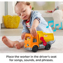 Fisher Price - Little People Toddler Construction Toy Work Together Dump Truck with Music Sounds Image 4
