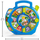 Fisher Price - Little People Toddler Learning Toy World of Animals See ‘N Say with Music and Sounds Image 6