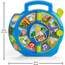 Fisher Price - Little People Toddler Learning Toy World of Animals See ‘N Say with Music and Sounds Image 6