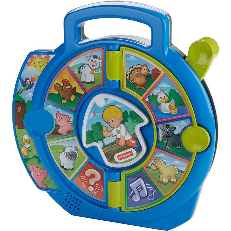 Fisher Price - Little People Toddler Learning Toy World of Animals See ‘N Say with Music and Sounds Image 7