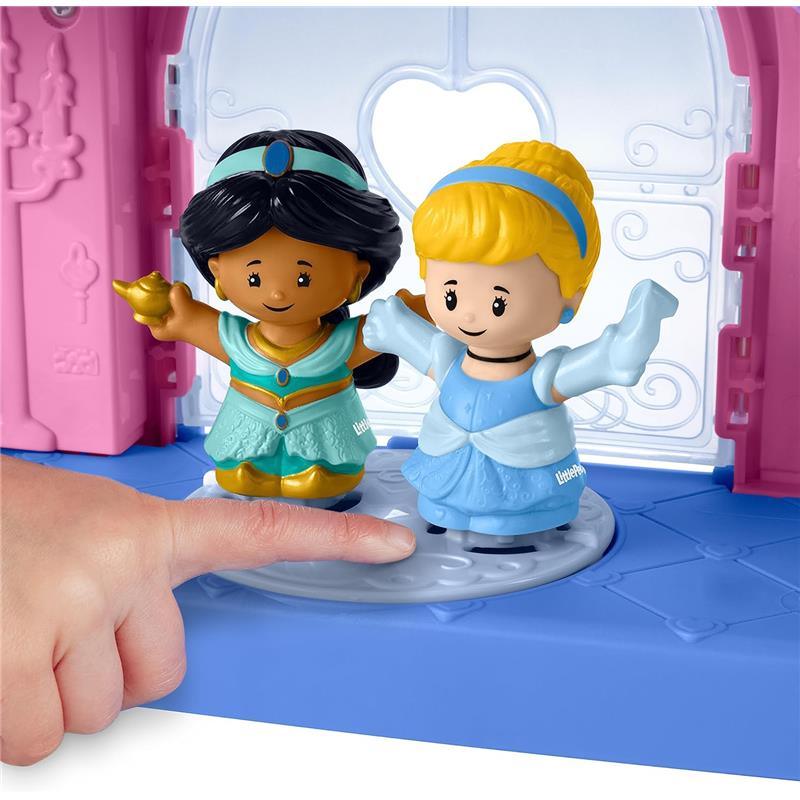 Fisher Price - Little People Toddler Playset Disney Princess Magical Lights & Dancing Castle Musical Image 5