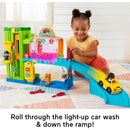 Fisher Price - Little People Toddler Playset Light-Up Learning Garage with Smart Stages, Toy Car & Figures Image 4