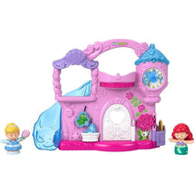 Fisher Price - Little People Toddler Toy Disney Princess Play & Go Castle Portable Playset with Ariel & Cinderella Image 1