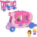 Fisher Price - Little People Toddler Toy Disney Princess Pull-Along Musical Carriage Playset Image 1