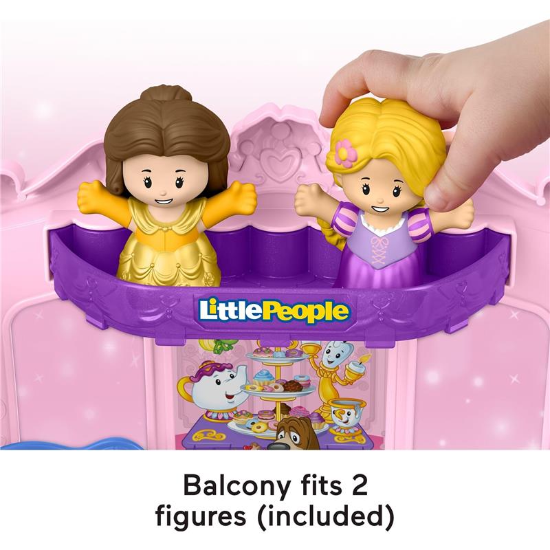 Fisher Price - Little People Toddler Toy Disney Princess Pull-Along Musical Carriage Playset Image 5