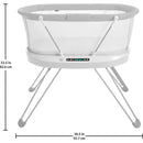 Fisher-Price - Baby Bedside Sleeper Luminate Bassinet with Sound Detection Image 6