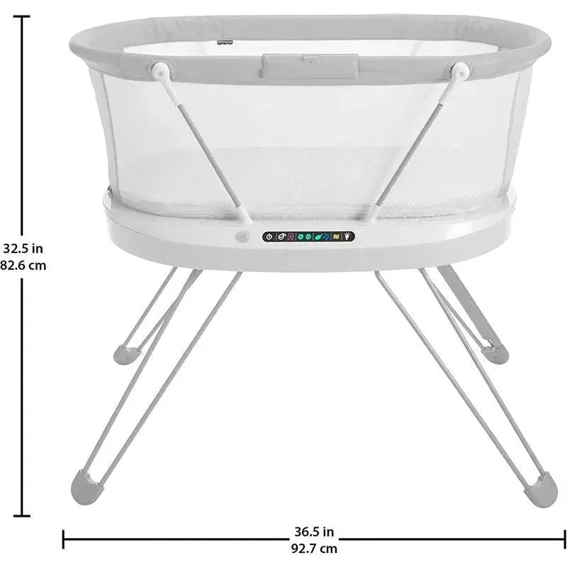 Fisher-Price - Baby Bedside Sleeper Luminate Bassinet with Sound Detection Image 6