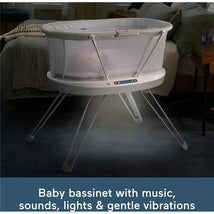 Fisher-Price - Baby Bedside Sleeper Luminate Bassinet with Sound Detection Image 2