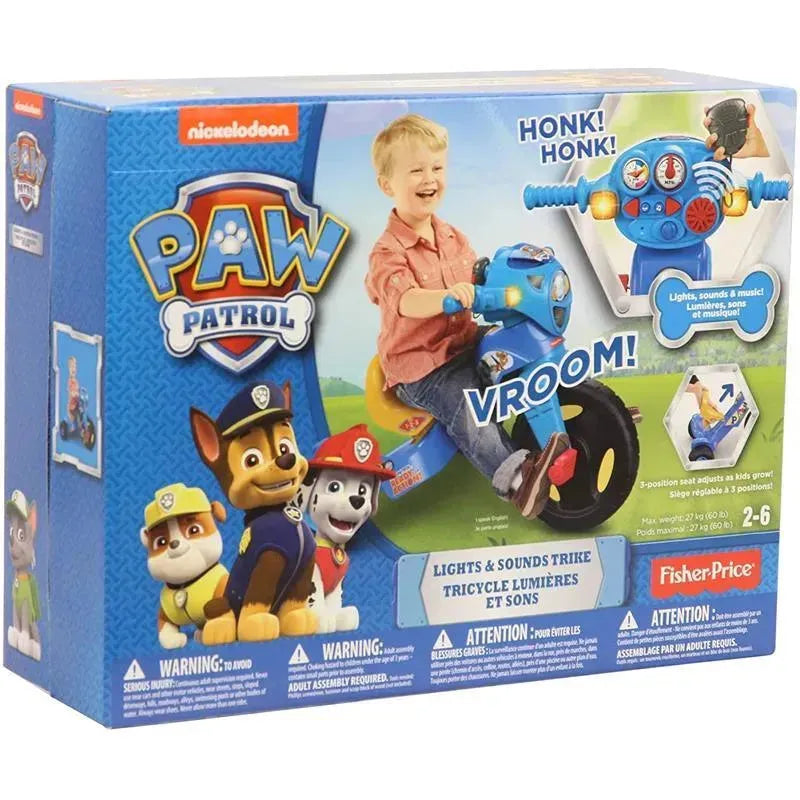 Fisher Price Nickelodeon Paw Patrol Lights & Sounds Trike, Paw Patrol Tricycle Image 4