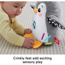 Fisher Price - Plush Baby Toy Flap & Wobble Penguin Image 3