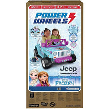 Fisher Price Power Wheels Disney Frozen Jeep Wrangler 12V Image 2