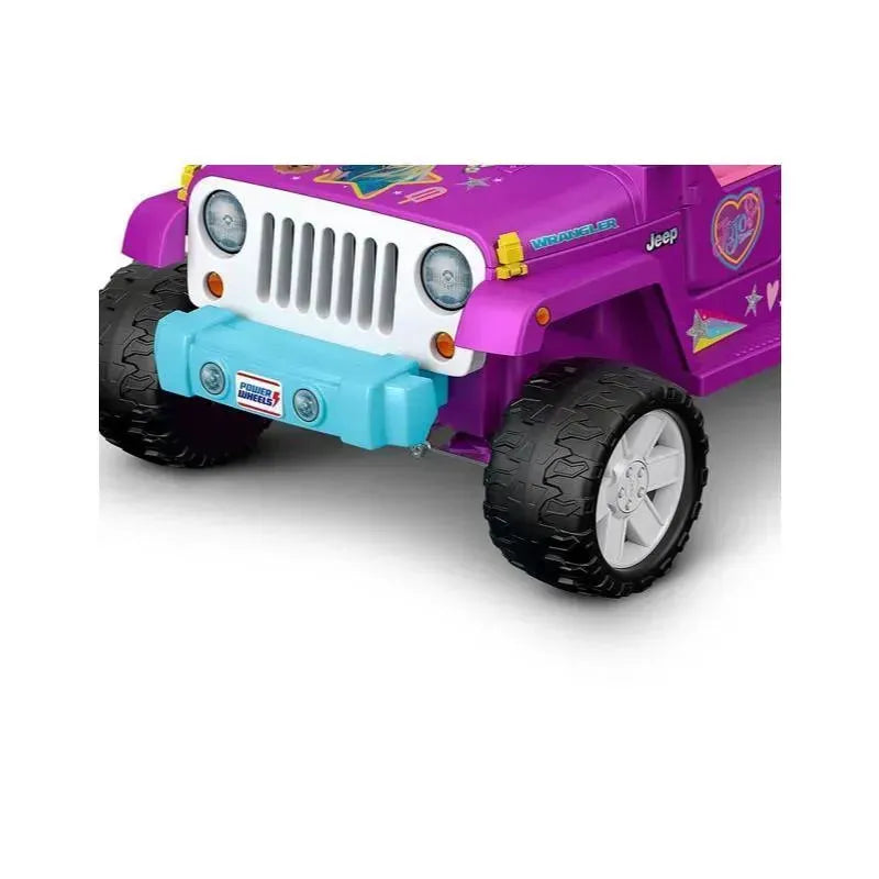 Fisher Price Power Wheels Jojo Siwa Ride on Jeep Wrangler Image 6