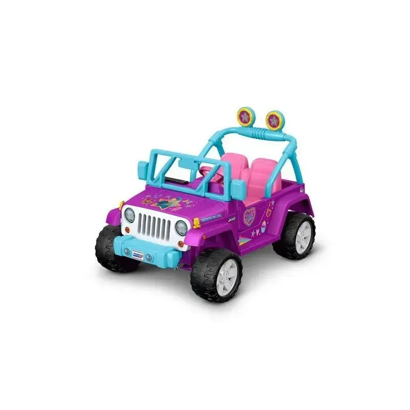Fisher Price Power Wheels Jojo Siwa Ride on Jeep Wrangler Image 7