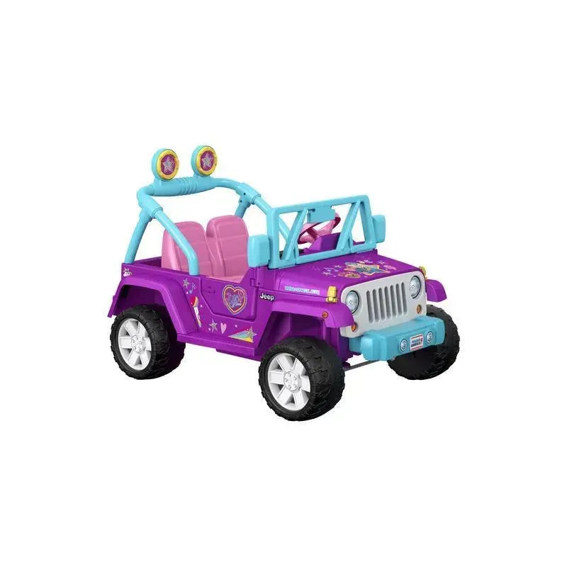 Fisher Price Power Wheels Jojo Siwa Ride on Jeep Wrangler Image 2