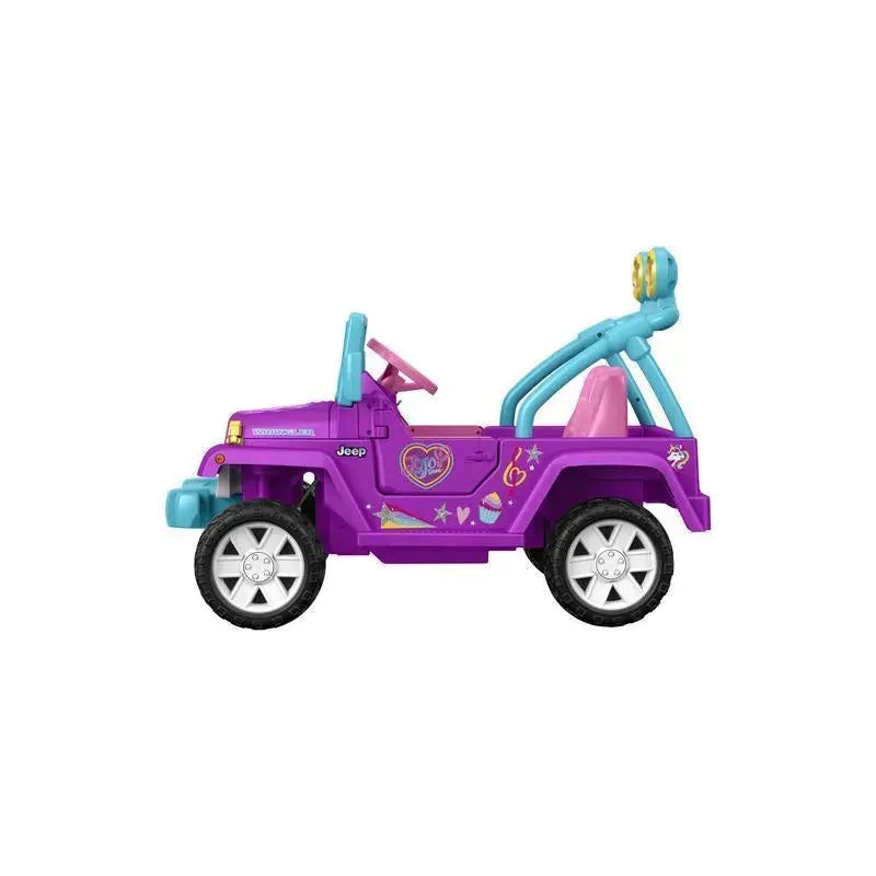 Fisher Price Power Wheels Jojo Siwa Ride on Jeep Wrangler Image 3
