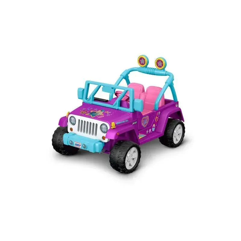 Fisher Price Power Wheels Jojo Siwa Ride on Jeep Wrangler Image 5