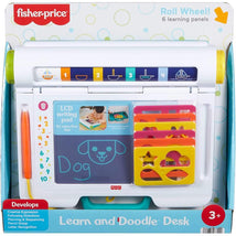 Fisher Price - Preschool Toy Learn & Doodle Desk Mess-Free Writing & Drawing Tablet Image 1