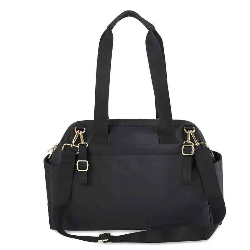 Fisher Price - Quilted Diaper Bag Tote & Convertible Crossbody with Adjustable Strap Image 8