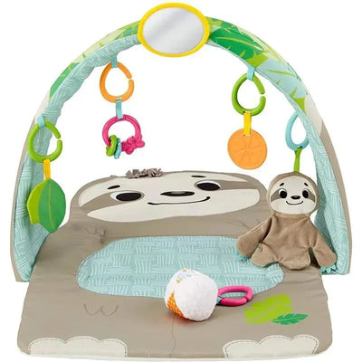 Fisher Price Ready to Hang Sensory Sloth Infant Gym Image 1