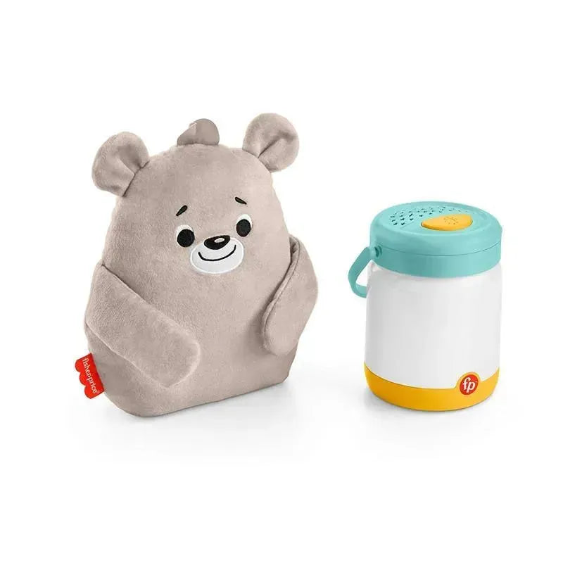 Fisher Price Sensimal Tabletop Soother, Baby Bear Firefly Soother Lightup Nursery Sound Machine Image 1
