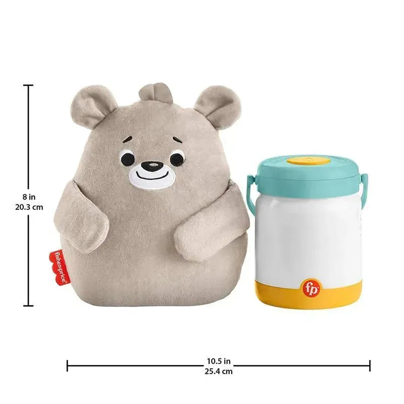 Fisher Price Sensimal Tabletop Soother, Baby Bear Firefly Soother Lightup Nursery Sound Machine Image 4