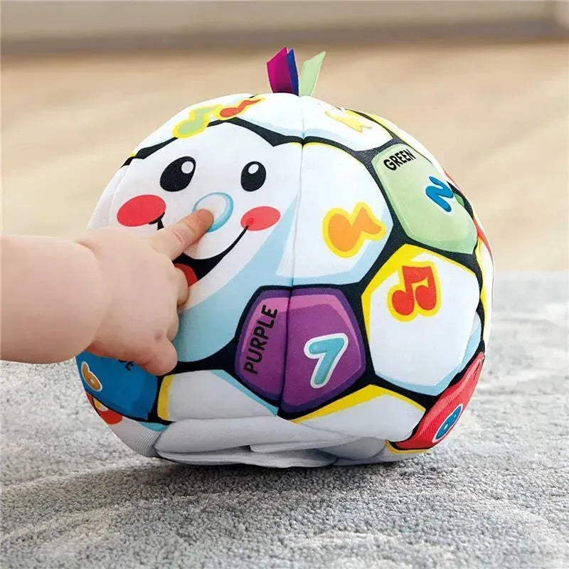 Fisher Price - Singin’ Soccer Ball Plush With Sounds Image 4