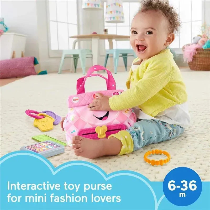 Fisher Price - Smart Purse Learning Toy with Lights Music Image 2