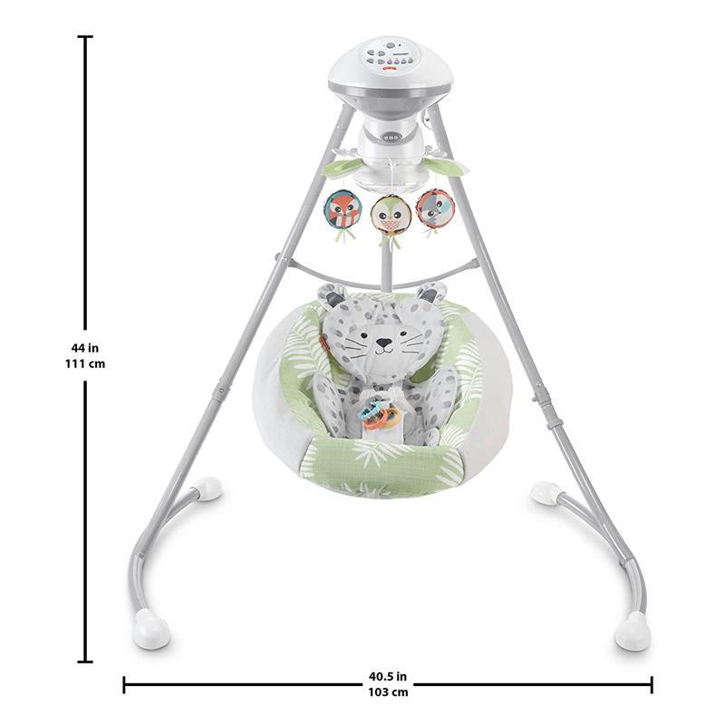 ?Fisher Price - Snow Leopard Baby Swing Image 3