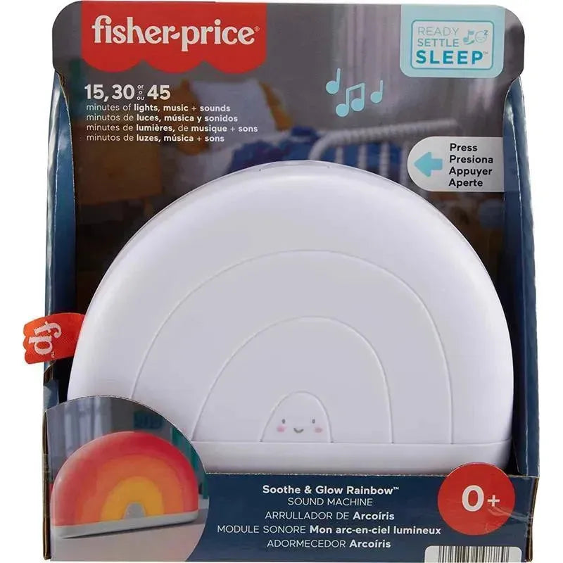 Fisher Price - Sound Machine Soothe & Glow Rainbow With Lights Image 6