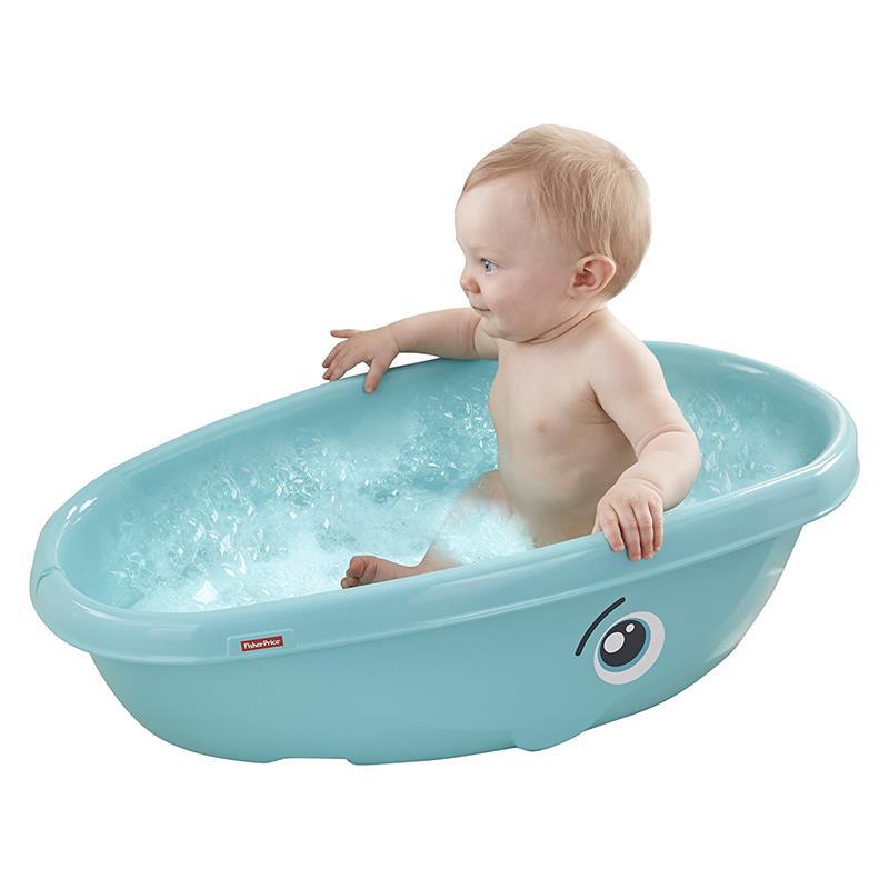 Fisher-Price Whale of a Tub Bathtub, Blue Image 6