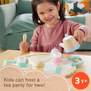 Fisher Price - Wood Pretend Play Toy Tea Set Image 6